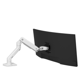 Uchwyt do monitora Ergotron HX Desk Monitor Arm Biały