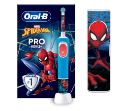 Szczoteczka elektryczna Oral-B Pro Kids Spiderman + Etui