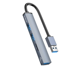 Hub USB Orico USB-A - 3x USB-A, microSD