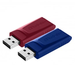 Pendrive (pamięć USB) Verbatim 32GB Store 'n' Go Slider USB 2.0 (2-pack)