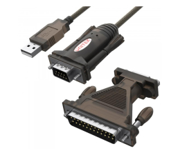 Przejściówka Unitek Adapter USB - RS-232, DB25M