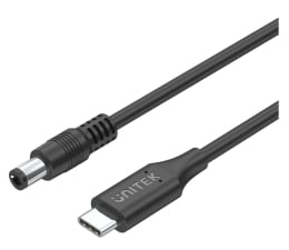 Kabel zasilający Unitek Kabel zasilający USB-C Jack 5.5x 2.5mm Toshiba ASUS i inne