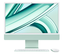 All-in-One Apple iMac 24 M3/24GB/1TB/MacOS Retina 4,5K Zielony 10R GPU