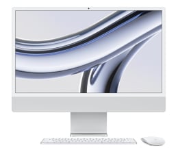 All-in-One Apple iMac 24 M3/8GB/256/MacOS Retina 4,5K Srebrny 10R GPU