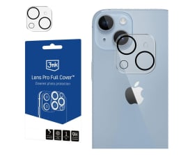 Folia / szkło na smartfon 3mk Lens Pro Full Cover do iPhone 14/14 Plus