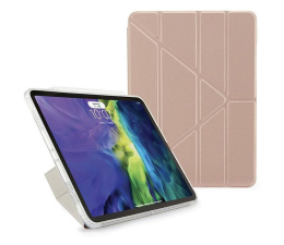 Etui na tablet Pipetto Metallic Origami iPad Air 10.9" (2022/2020) rose gold