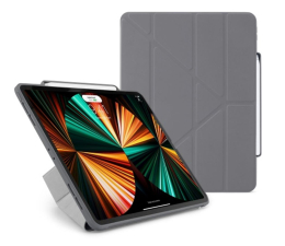 Etui na tablet Pipetto Origami Pencil Case do iPad Pro 12.9“ (2022-2018) grey