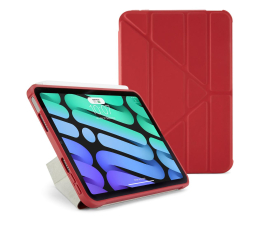 Etui na tablet Pipetto Origami TPU do iPad mini 6 (2021) dark red