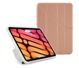 Etui na tablet Pipetto Origami TPU do iPad mini 6 (2021) rose gold