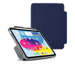 Etui na tablet Pipetto Origami Pencil Shield do iPad 2022 (10. gen.) dark blue