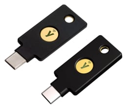 Klucz sprzętowy Yubico YubiKey 5C NFC + Security Key C NFC by Yubico (czarny)