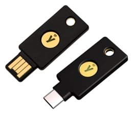 Klucz sprzętowy Yubico YubiKey 5 NFC + Security Key C NFC by Yubico (czarny)
