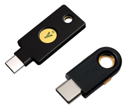 Klucz sprzętowy Yubico Security Key C NFC by Yubico (czarny) + YubiKey 5C