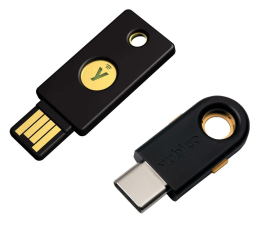 Klucz sprzętowy Yubico Security Key NFC by Yubico (czarny) + YubiKey 5C