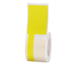 Etykiety do drukarki NIIMBOT Naklejki termiczne 25x38+40, 100Cszt. żółte