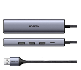 Stacja dokująca do laptopa UGREEN USB 3.0 - 3 x USB / Ethernet / USB-C PD