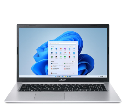 Notebook / Laptop 17,3" Acer Aspire 3 i7-1165G7/16GB/1TB/Win11X Srebrny