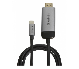 Przejściówka Verbatim USB-C - HDMI 4K 1,5m (Thunderbolt 3)