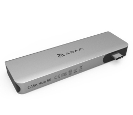 Stacja dokująca do laptopa Adam Elements CASA 5E USB-C 60W PD 3.0 2xUSB-A SD microSD