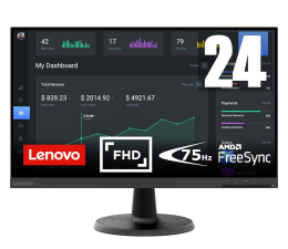 Monitor LED 24" Lenovo D24-40