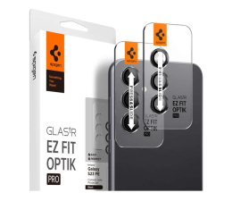 Folia / szkło na smartfon Spigen Optik.TR 'Ez Fit' 2-pack do Samsung Galaxy S23 FE black