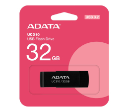 Pendrive (pamięć USB) ADATA 32GB UC310 czarny (USB 3.2)