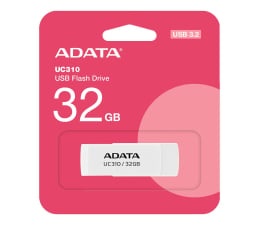 Pendrive (pamięć USB) ADATA 32GB UC310 biały (USB 3.2)