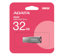 Pendrive (pamięć USB) ADATA 32GB UV350 czarny (USB 3.1)