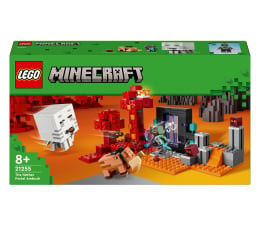 Klocki LEGO® LEGO Minecraft 21255 Zasadzka w portalu do Netheru