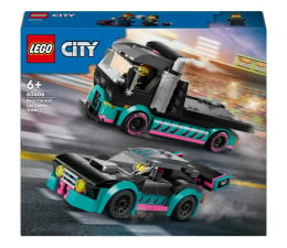 Klocki LEGO® LEGO City 60406 Samochód wyścigowy i laweta