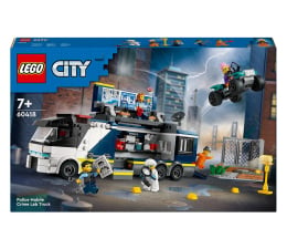 Klocki LEGO® LEGO City 60418 Policyjna ciężarówka z laboratorium kryminalnym