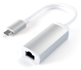 Przejściówka Satechi Adapter USB-C do Gigabit Ethernet (silver)