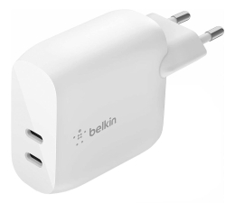 Ładowarka do smartfonów Belkin Ładowarka sieciowa USB-C (2x 20W)