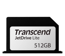Karta pamięci SD Transcend 512GB JetDrive Lite 330 MacBook Pro Retina