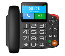 Smartfon / Telefon Maxcom MM 42D 4G WiFi hotspot Czarny