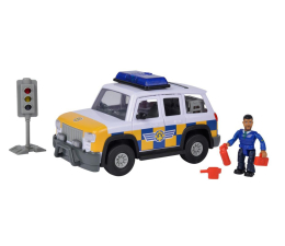 Figurka Simba Strażak Sam Jeep policyjny z figurką Malcolm
