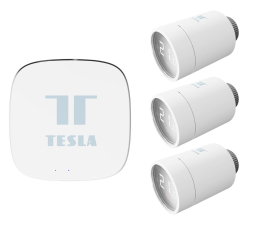 Sterowanie ogrzewaniem Tesla Smart Zestaw Style (3 głowice Style + centralka)