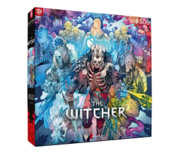 Puzzle z gier Merch The Witcher (Wiedźmin): Monster Faction Puzzles 500
