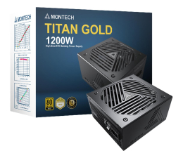 Zasilacz do komputera Montech TITAN 1200W 80 Plus Gold ATX 3.0
