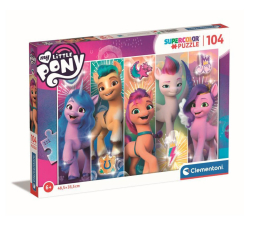 Puzzle dla dzieci Clementoni Supercolor My Little Pony 104 elementy 25732 P6
