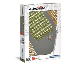 Puzzle 500 - 1000 elementów Clementoni Puzzle 500 el. Mordillo Marsz 35078