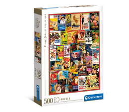 Puzzle 500 - 1000 elementów Clementoni Puzzle 500 el. Klasyczny romans 35097