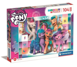 Puzzle dla dzieci Clementoni Supercolor Puzzle maxi My Little Pony 23763
