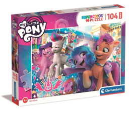 Puzzle dla dzieci Clementoni Supercolor Puzzle maxi My Little Pony 23764