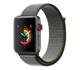 Pasek do smartwatchy Tech-Protect Pasek Nylon do Apple Watch dark olive