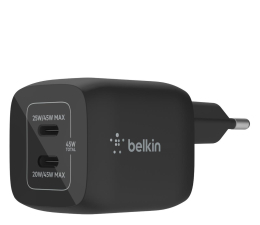 Ładowarka do smartfonów Belkin Ładowarka sieciowa 45W GaN 2x USB-C
