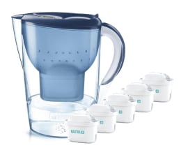 Filtracja wody Brita Dzbanek filtrujący MARELLA XL niebieski + 5 wkładów Pure