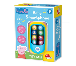 Zabawka interaktywna Lisciani Giochi Baby Smartfon Świnka Peppa 92253