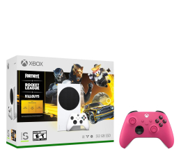 Konsola Xbox Microsoft Xbox Series S DLC + Xbox Series Controller - Deep Pink