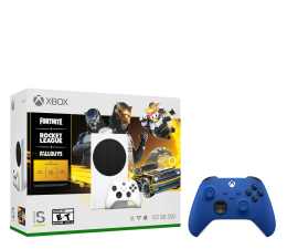 Konsola Xbox Microsoft Xbox Series S DLC + Xbox Series Controller - Blue